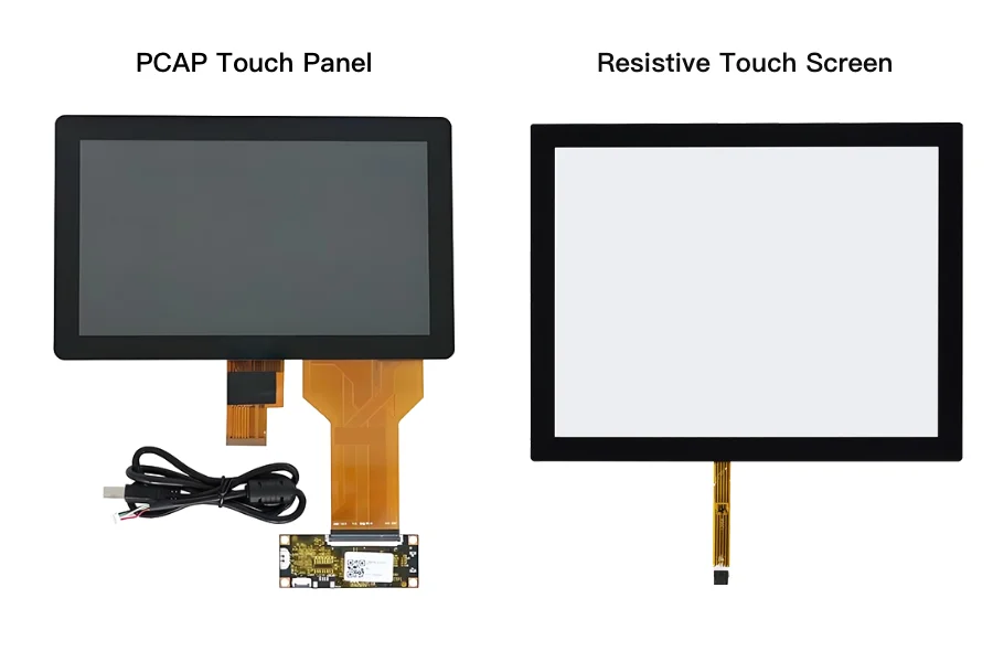 Proseso ng Paggawa ng Touch Panel: Isang Malalim na Pagtingin sa Istruktura ng PCAP at Mga Resistive Touch Panel